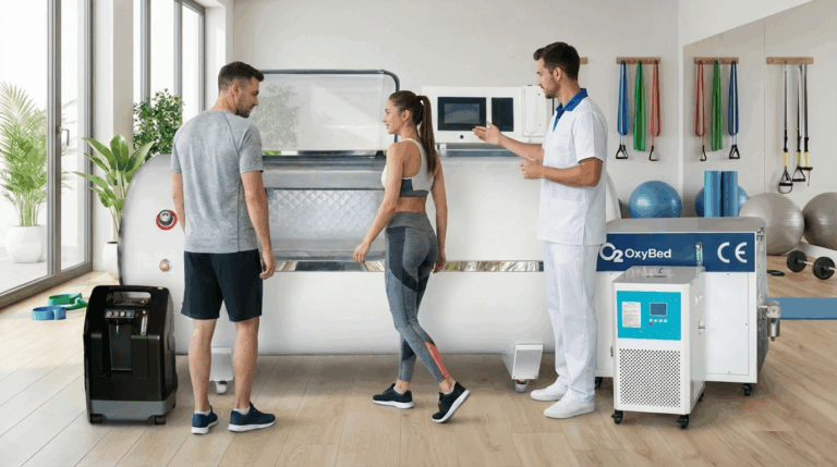 oxybed maxi steel plus 1.5 ata – leżąco/siedząca​